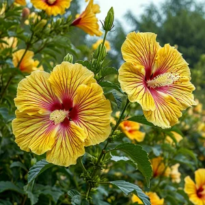 Гибискус Свит Соната купить по цене от 249р. в интернет-магазине «Посадика» с доставкой почтой в в Удачныйе и по всей России – [изображение №1].